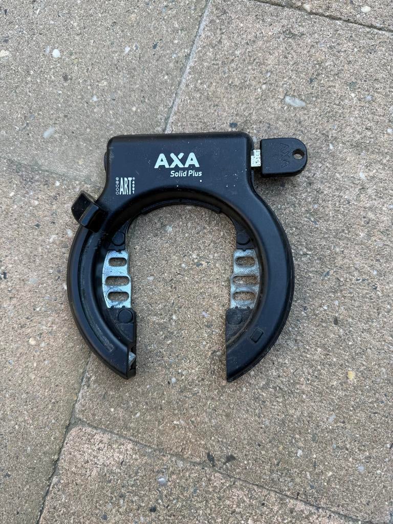 AXA Solid Plus Fietsslot - ART2 Keurmerk, Ophalen of Verzenden, Gebruikt, Ringslot