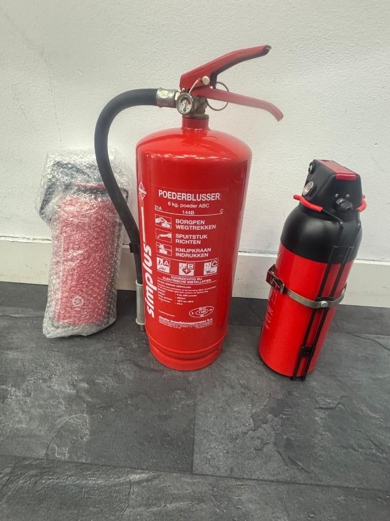 Poederblusser, Ophalen, Nieuw, Brandblusser