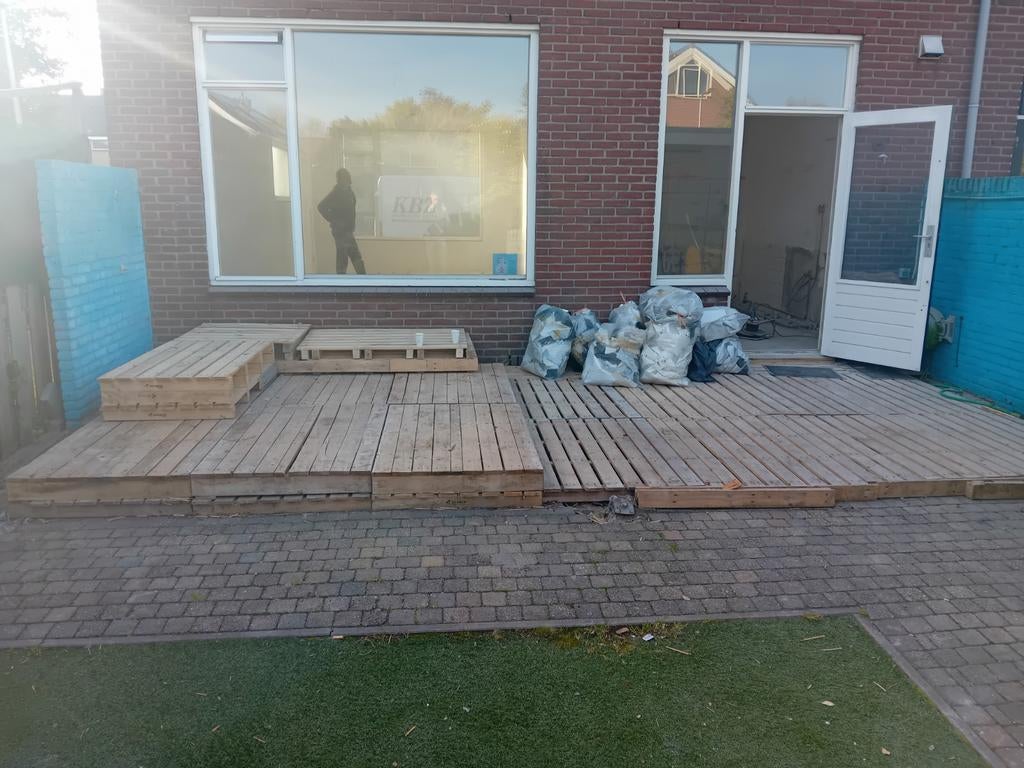 Gratis pallets, Ophalen of Verzenden, Overige houtsoorten, Minder dan 200 cm, Pallet