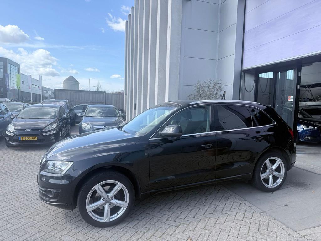 Audi Q5 2.0 TFSI quattro Automaat! Export/Handel! RIJDT EN S, Auto's, Audi, Automaat, Stof, Gebruikt, Zwart