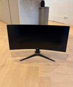AOC Curved Gaming Monitor 34 inch, Computers en Software, Monitoren, 101 t/m 150 Hz, Curved, VA, Zo goed als nieuw