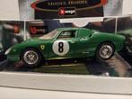 Ferrari 250 LM 1000 km Nurburgring Bburago 1:18 KRD, Hobby en Vrije tijd, Modelauto's | 1:18, Ophalen of Verzenden, Zo goed als nieuw