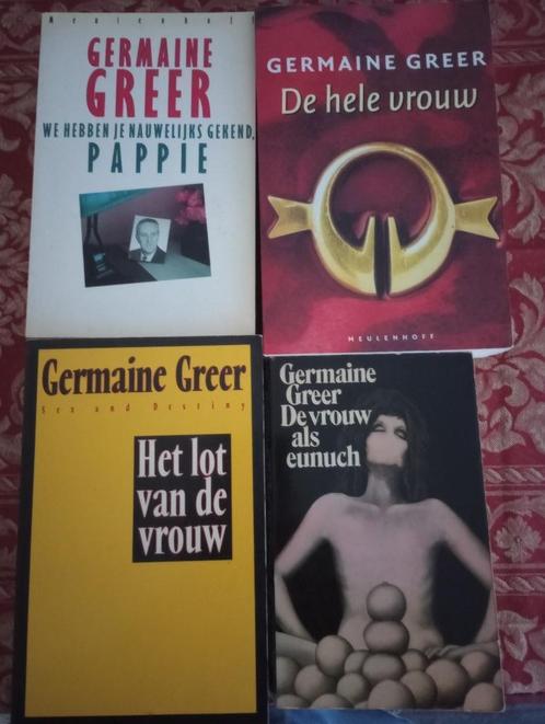 Germaine Greer 4 titels in 1 pakket, Boeken, Politiek en Maatschappij, Gelezen, Maatschappij en Samenleving, Nederland, Verzenden