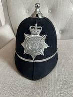 Engelse politie Bobby helm origineel, Ophalen of Verzenden, Overige soorten, Engeland, Helm of Baret