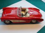 Rode Corvette Modelauto Burago, Ophalen of Verzenden, Zo goed als nieuw, Auto, Overige merken