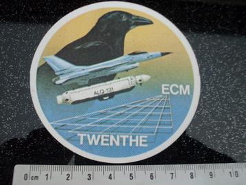 sticker alq-131 ECM twenthe logo raaf leger armyt twente beschikbaar voor biedingen