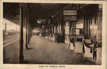 Hoek van Holland  Station Restauratie- wachtkamer st 1930 beschikbaar voor biedingen