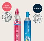 Sodastream koolzuur CO2 omruilen bijvullen blauw roze quick, Ophalen, Nieuw
