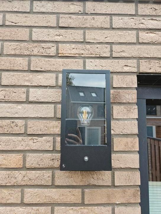 qazqa wandlamp voor buiten, Tuin en Terras, Buitenverlichting, Nieuw, Wandlamp, Minder dan 50 watt, Netvoeding, Bewegingssensor