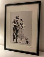 BANKSY : lithografie met certificaat, Antiek en Kunst, Ophalen of Verzenden