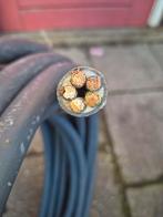 Grijze grondkabel 5x16     - 22.5 meter, Doe-het-zelf en Verbouw, Elektra en Kabels, Ophalen, Zo goed als nieuw, Kabel of Snoer