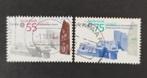 Nederland NVPH 1451 1452 (Alkmaar), Postzegels en Munten, Postzegels | Nederland, Verzenden, Na 1940, Gestempeld