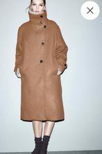 Jas met Hoge Kraag, Kleding | Dames, Jassen | Winter, H&M, Bruin, Nieuw, Ophalen