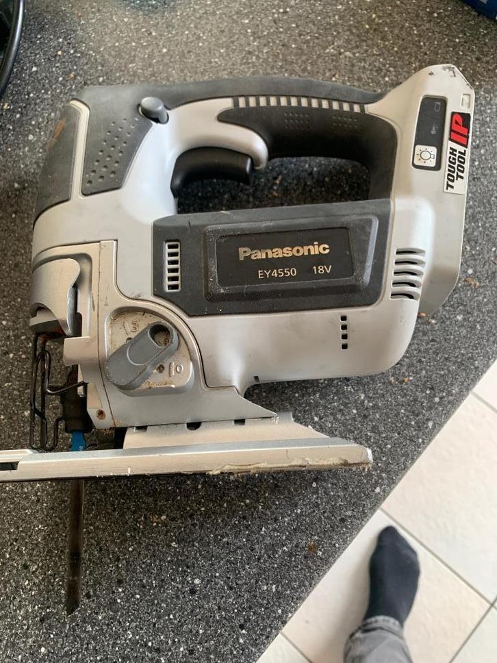 Panasonic decoupeerzaag DEFECTE MOTOR, Doe-het-zelf en Verbouw, Gereedschap | Handgereedschap, Gebruikt, Ophalen of Verzenden