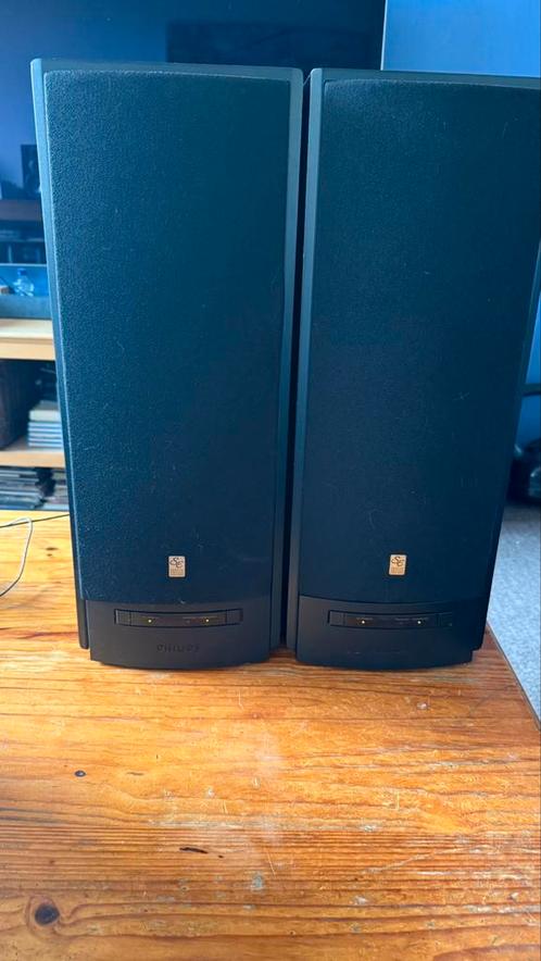 Philips speakers DSS930SE ,DSC950 ,CD950, Audio, Tv en Foto, Luidsprekers, Zo goed als nieuw, Front, Rear of Stereo speakers, Philips