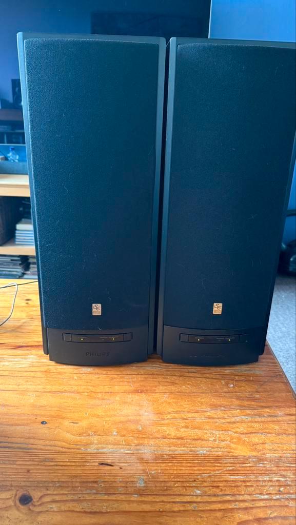 Philips speakers DSS930SE ,DSC950 ,CD950, Audio, Tv en Foto, Luidsprekers, Zo goed als nieuw, Front, Rear of Stereo speakers, Philips