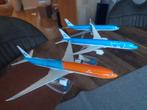 3x KLM 1/200 schaalmodellen waaronder 2 speciale uitgaves, Hobby en Vrije tijd, Modelbouw | Vliegtuigen en Helikopters, Overige merken