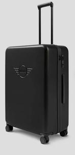 MINI 76L Debossed Wing Logo Lightweight Trolley - Black, Hard kunststof, 45 tot 55 cm, Nieuw, Ophalen of Verzenden