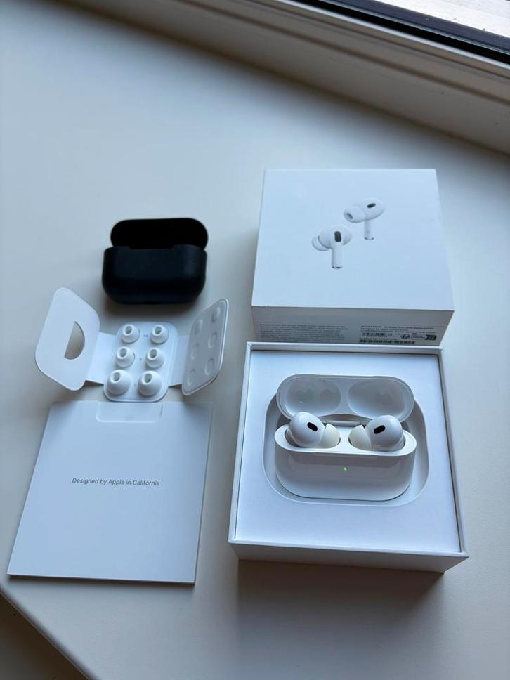 Apple AirPods Pro 2, Audio, Tv en Foto, Koptelefoons, Gebruikt, Op oor (supra aural), Overige merken, Bluetooth, Ophalen of Verzenden