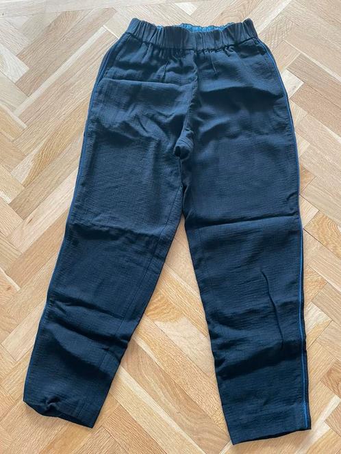 Nieuw: donkerblauwe broek Forte Forte maat xs (00), Kleding | Dames, Broeken en Pantalons, Nieuw, Maat 34 (XS) of kleiner, Blauw