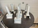 Muursteun straatlamp diameter 60 mm grijs, Tuin en Terras, Ophalen of Verzenden, Nieuw, Minder dan 50 watt