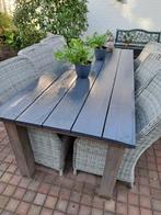 tuintafel van steigerhout, Ophalen, Zo goed als nieuw, Rechthoekig, Hout