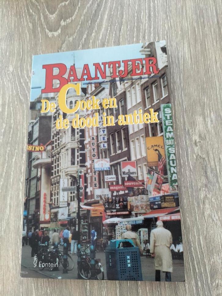 A.C. Baantjer - De Cock en de dood in antiek, Boeken, Thrillers, Zo goed als nieuw, Ophalen of Verzenden