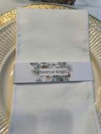 Kersttafel aankleedset groen, Diversen, Kerst, Ophalen of Verzenden, Nieuw