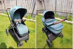 Easywalker Rudey groen met voetenzak en 2 regenhoezen, Ophalen, Gebruikt, Overige merken, Verstelbare duwstang