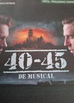 2 tickets Musical 40 45 10 oktober, Tickets en Kaartjes, Twee personen, Oktober, Arrangement