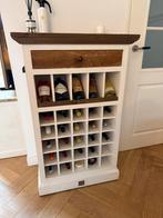 Riviéra Maison Driftwood Wijnkast, Ophalen, Zo goed als nieuw, 25 flessen of meer, 75 cm of meer