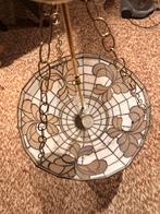 Tiffany Glas in lood hanglamp - 50cm doorsnee, Huis en Inrichting, Lampen | Hanglampen, Ophalen, Zo goed als nieuw, Glas, Minder dan 50 cm