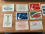 11 suikerzakjes Almelo, stationsrestauratie, Verzamelen, Suikerzakjes, Ophalen of Verzenden