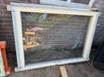 Ruit inclusief kozijn (enkel glas), Doe-het-zelf en Verbouw, Kozijnen en Schuifpuien, Ophalen, Hout, 75 tot 150 cm, Raamkozijn