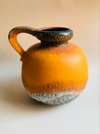 Vintage scheurich vaas Oranje west germany vaas, Ophalen of Verzenden, Huis en Inrichting
