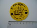 sticker oud ANWB Wegenwacht zijspan strip motor retro, Verzenden, Zo goed als nieuw, Bedrijf of Vereniging