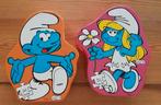 Twee Smurfen puzzel, 24 en 36 grote stukjes, vanaf 3 jaar, Verzamelen, Ophalen of Verzenden, Gebruikt, Verschillende Smurfen, Overige typen