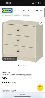 Ikea GURSKEN ladekasten 5 stuks te koop, Ophalen, 50 tot 100 cm, Zo goed als nieuw, Minder dan 100 cm