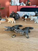 Schleich wildlife Krokodillenfamilie, Verzamelen, Dierenverzamelingen, Ophalen of Verzenden, Zo goed als nieuw, Paard, Beeldje of Figuurtje