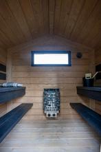 Exclusieve sauna buitensauna, Sport en Fitness, Sauna, Ophalen of Verzenden, Nieuw, Fins of Traditioneel, Complete sauna