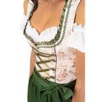 3-delige Dirndl maat 36 tm 44 nieuw katoen, Carnaval, Maat 42/44 (L), Nieuw, Ophalen of Verzenden
