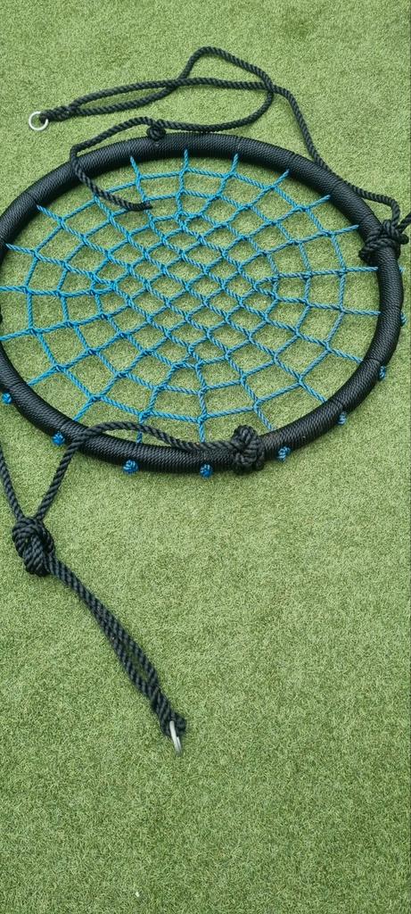 STEVIGE Netschommel - Zo Goed Als Nieuw 95 cm, Tuin en Terras, Hangmatten, Zo goed als nieuw, Eenpersoons, Binnen, Buiten, Ophalen of Verzenden