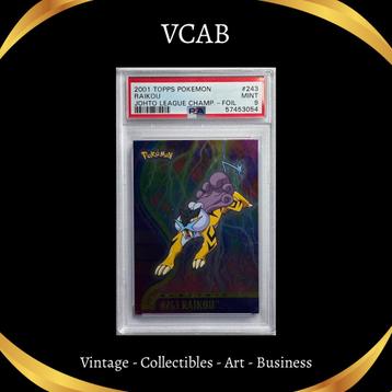 Raikou johto leavhe champ foil psa 9 beschikbaar voor biedingen