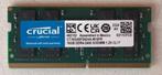 Crucial DDR4 2400 Mhz 16GB CL17, Computers en Software, RAM geheugen, DDR4, Ophalen of Verzenden, Zo goed als nieuw, Laptop