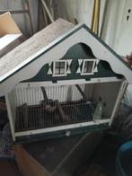 Vogelhuis, Dieren en Toebehoren, Vogels | Hokken en Kooien, Ophalen, Gebruikt, Hout, Vogelkooi