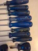 Set van 10 Gedore schroevendraaiers, Doe-het-zelf en Verbouw, Gereedschap | Handgereedschap, Ophalen of Verzenden, Gebruikt