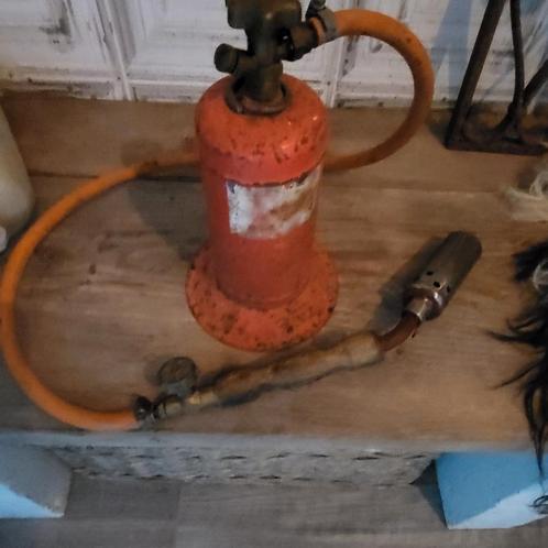 Antieke gas brander, Antiek en Kunst, Antiek | Gereedschap en Instrumenten, Ophalen of Verzenden