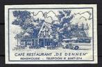 775 Renswoude cafe rest DE DENNEN, Ophalen of Verzenden, Nederland