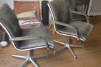 Twee Artifort stoelen, Huis en Inrichting, Stoelen, Ophalen, Gebruikt, Metaal, Twee