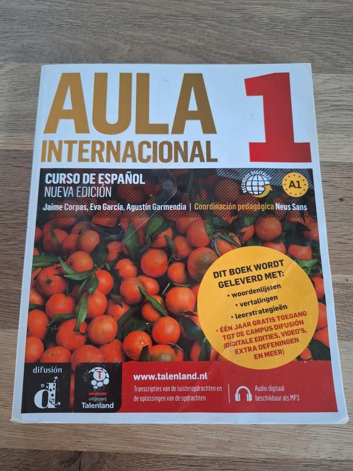 Aula Internacional 1 Nueva Edición - Spaans Leerboek, Boeken, Studieboeken en Cursussen, Zo goed als nieuw, Niet van toepassing